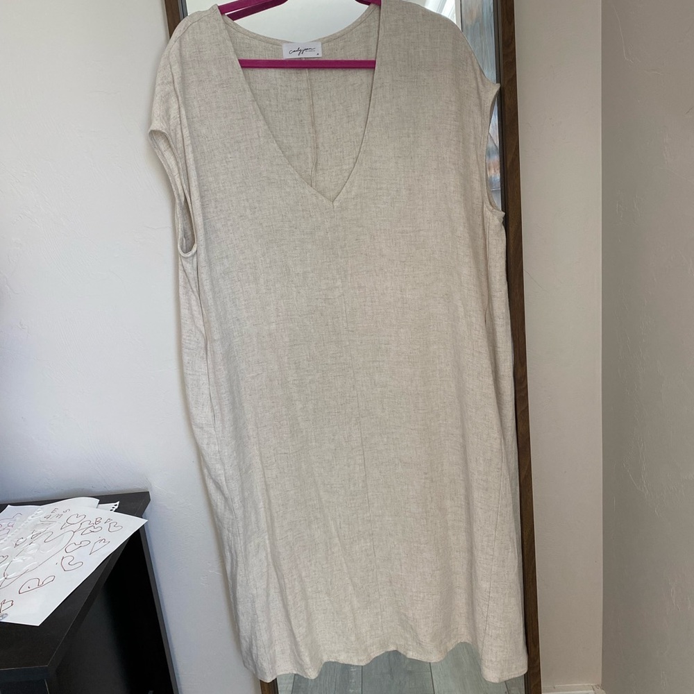 Linen dress